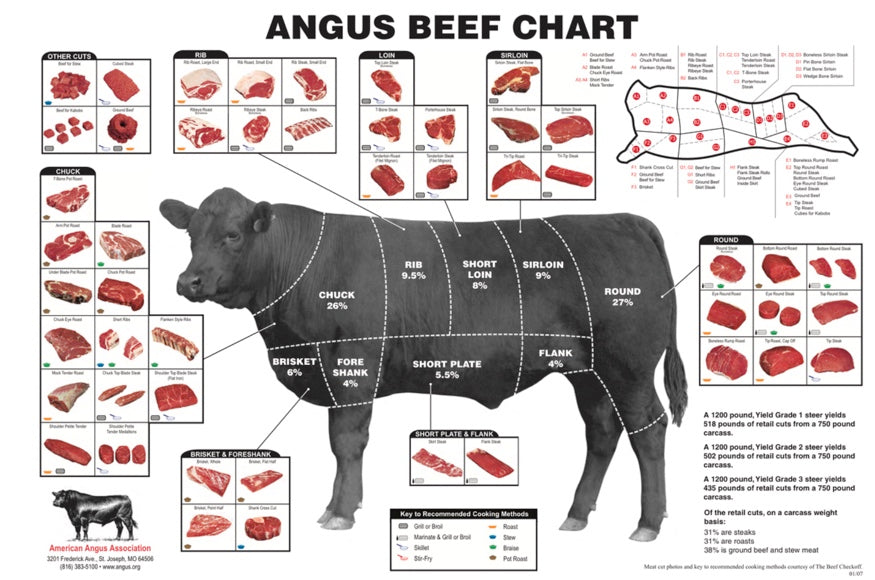 HALF COW - Grass fed/Grass finished ~350 Lbs (deposit)